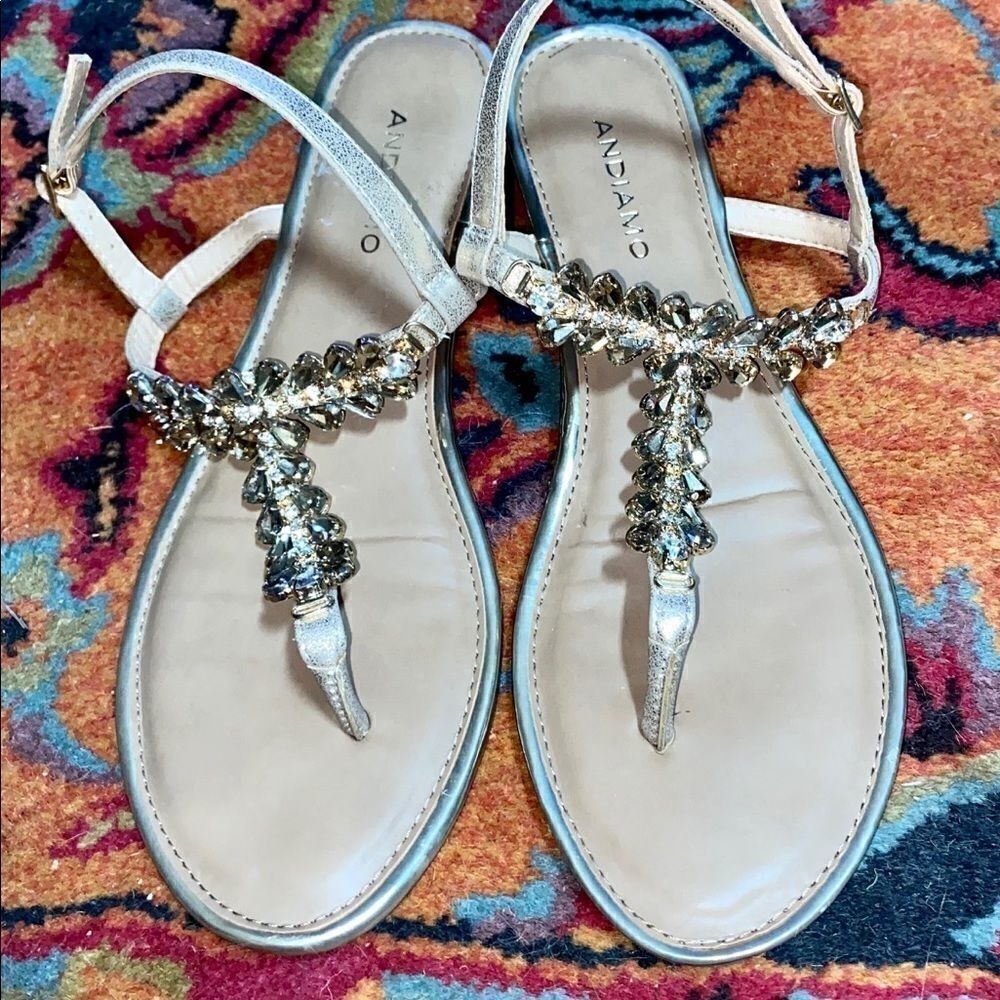 ANDIAMO BLING SANDALS  
